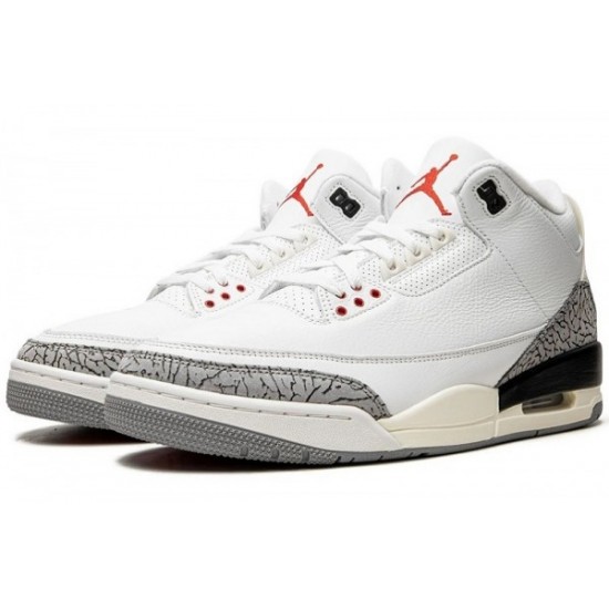 Jordan 3 "White Cement Reimagined"