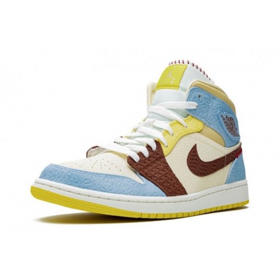 Maison Chateau Jordan 1 Mid “Fearless”