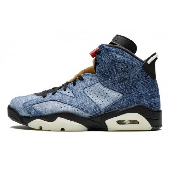 Air Jordan 6 "Black Washed Denim"