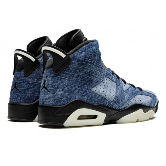 Air Jordan 6 "Black Washed Denim"