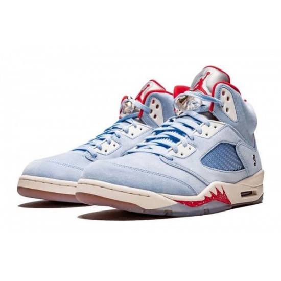 Trophy Room x Air Jordan 5 Retro "Ice Blue"