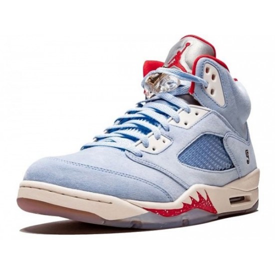 Trophy Room x Air Jordan 5 Retro "Ice Blue"