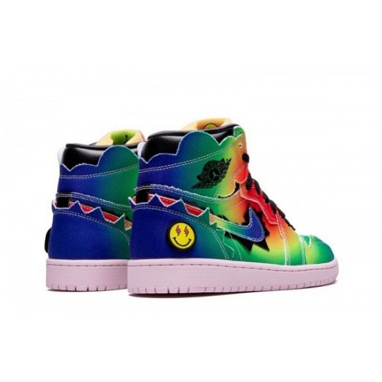 J Balvin x Air Jordan 1 High OG "Colorful Tie-dye"