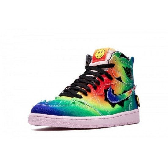 J Balvin x Air Jordan 1 High OG "Colorful Tie-dye"