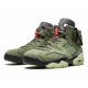 Travis Scott x Air Jordan 6 “Medium Olive”