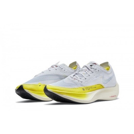 Zoom X Vaporfly "White Yellow"