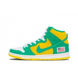 Nike SB Dunks High "Oakland A's"