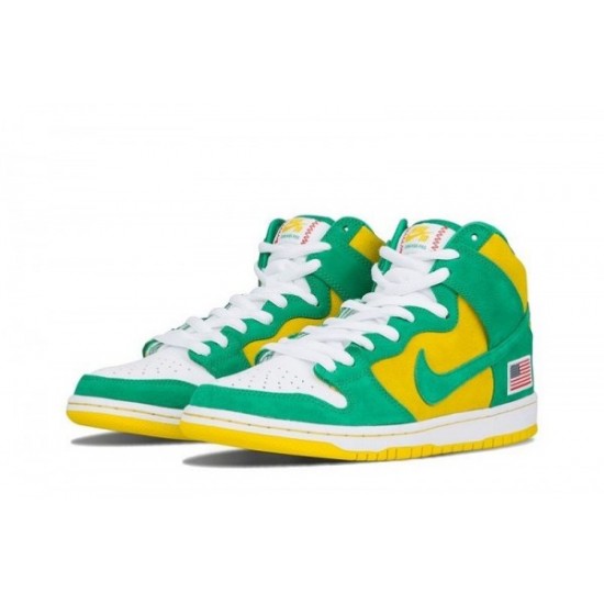 Nike SB Dunks High "Oakland A's"