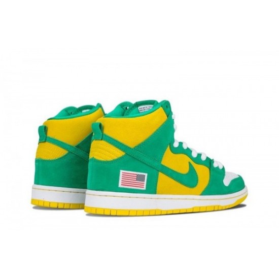 Nike SB Dunks High "Oakland A's"