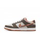 Crushed D.C. x SB Dunk Low "Orange-Brown"