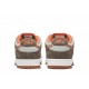 Crushed D.C. x SB Dunk Low "Orange-Brown"