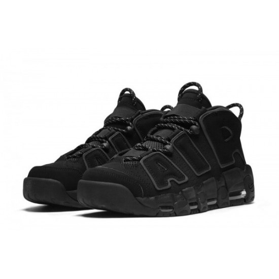 Air More Uptempo “Triple Black Reflective”