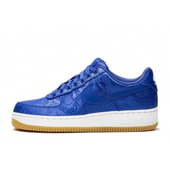 CLOT Air Force 1 Low "Blue Silk"