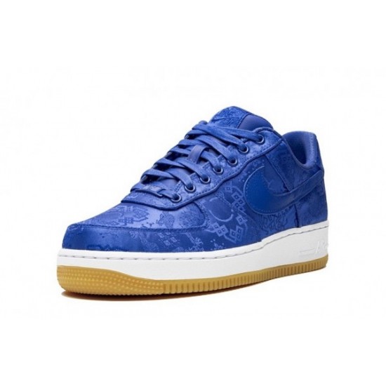 CLOT Air Force 1 Low "Blue Silk"