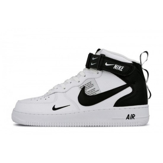 Air Force 1 Mid "Utility White/Black"