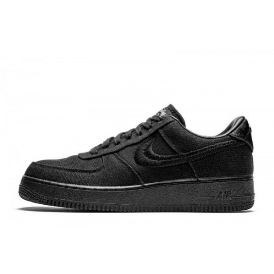 Stussy x Air Force 1 Low "Black"