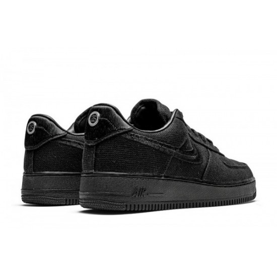 Stussy x Air Force 1 Low "Black"