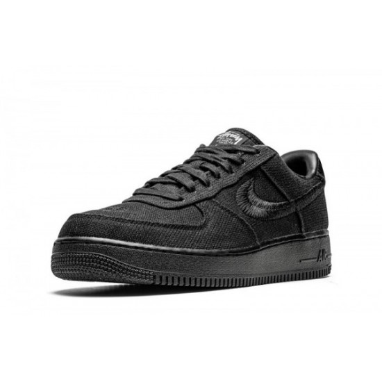 Stussy x Air Force 1 Low "Black"