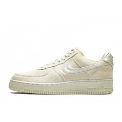 Stussy x Air Force 1 Low "Fossil Stone"