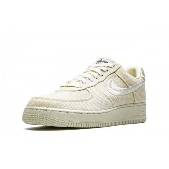 Stussy x Air Force 1 Low "Fossil Stone"