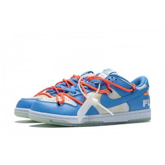 Off-White X Futura X Dunk Low SB "UNC"