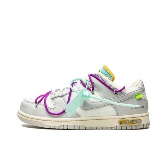 Off-White x Nike Dunk Low  "Lot 21"