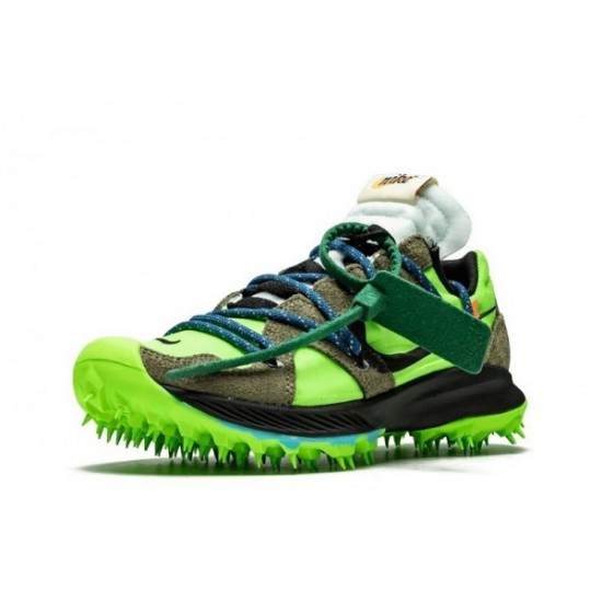 Off-White Zoom Terra Kiger 5 "Electric Green"