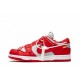 Off-White x Nike Dunk Low  “University Red”