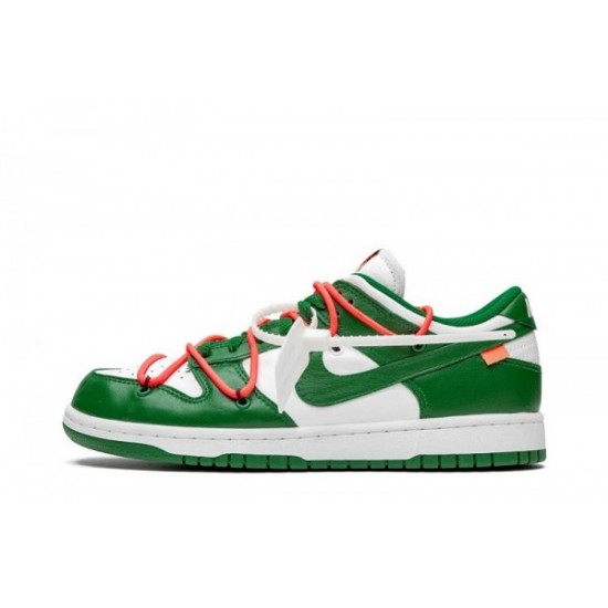 Off-White x Nike Dunk Low "Pine Green"