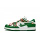 Off-White x Nike Dunk Low "Pine Green"