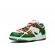 Off-White x Nike Dunk Low "Pine Green"