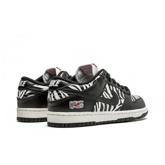 Quartersnacks x Nike SB Dunk Low “Zebra”