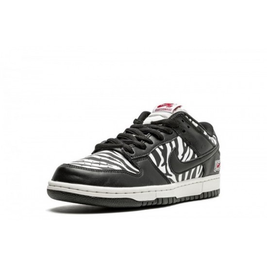 Quartersnacks x Nike SB Dunk Low “Zebra”