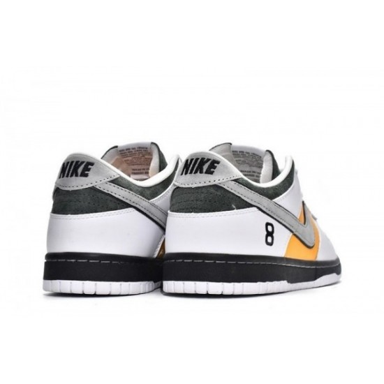 SB Dunk Low “White Yellow Green”