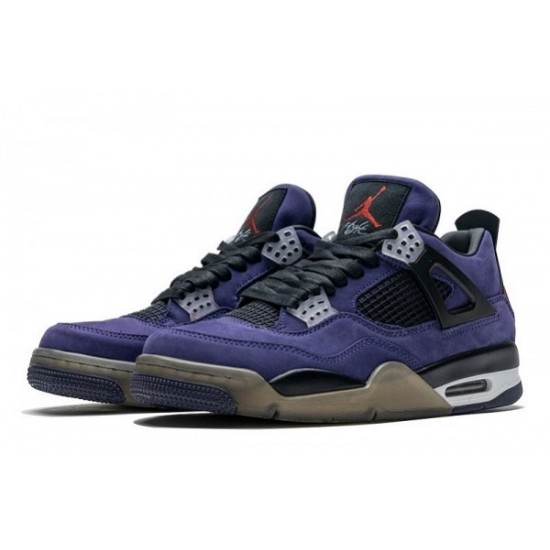 Travis Scott (TS) x Air Jordan 4 "Purple"