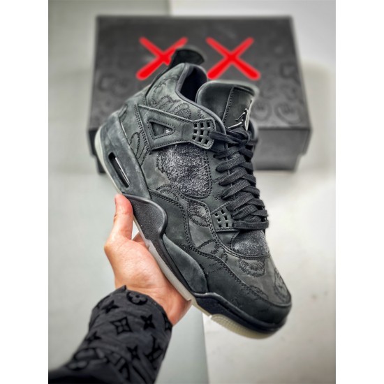 Air Jordan 4 Retro Kaws "Black"