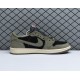 Travis Scott x Air Jordan 1 Low OG “Black Olive”