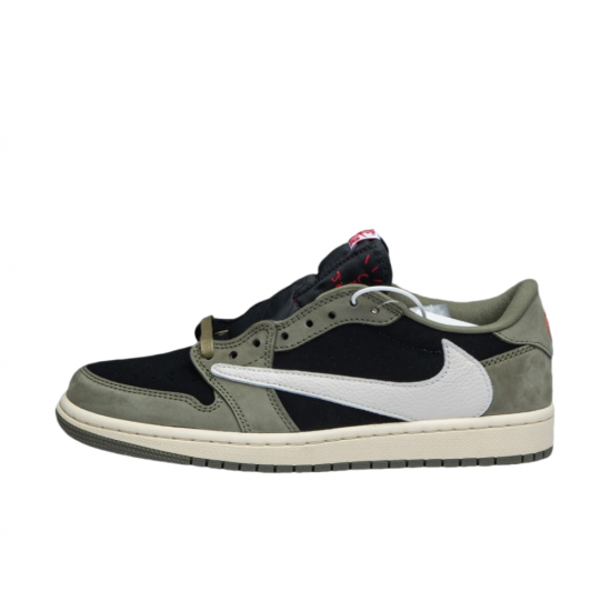 Travis Scott x Air Jordan 1 Low OG “Black Olive”