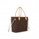 LV Neverfull Monogram MM Tote Cerise Red M41177 