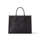 LV ONTHEGO Black Monogram Empreinte Leather MM M45595