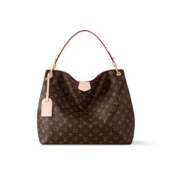 LOUIS VUITTON Graceful MM Women's Hobo Handbags M43703