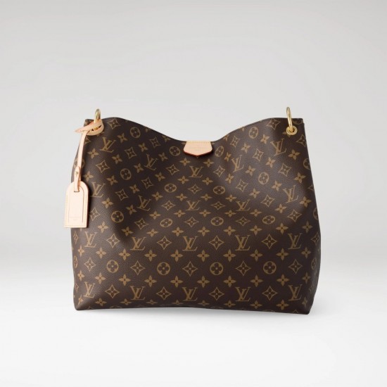 LOUIS VUITTON Graceful MM Women's Hobo Handbags M43703