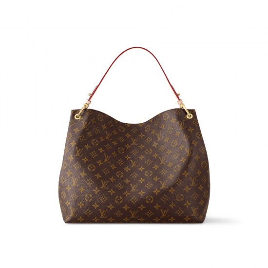 LOUIS VUITTON Graceful MM Women's Hobo Handbags M43704