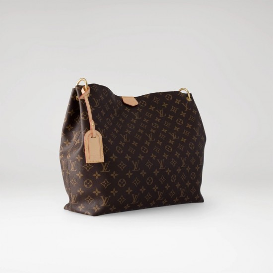 LOUIS VUITTON Graceful MM Women's Hobo Handbags M43704