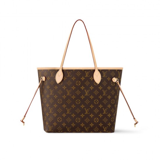 LV Neverfull Monogra MM Tote Beige M40995