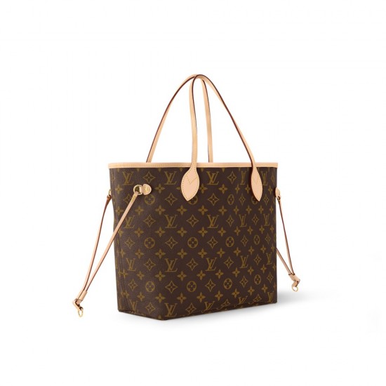 LV Neverfull Monogra MM Tote Beige M40995