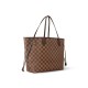 LV Neverfull Damier Ebene MM Tote Cerise Red N41358