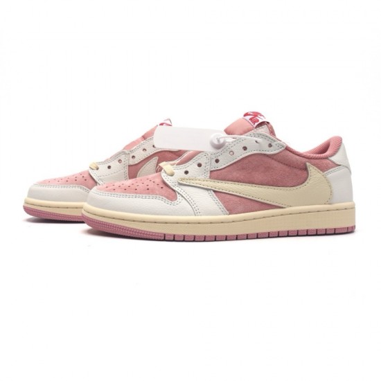 Travis Scott x Jordan 1 Retro Low "Pink"