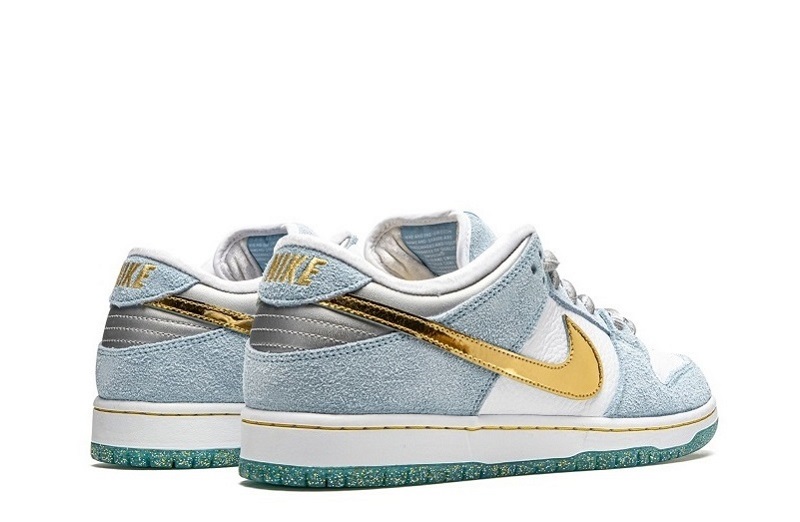 Sean Cliver x SB Dunk Low White Blue Reps (3)