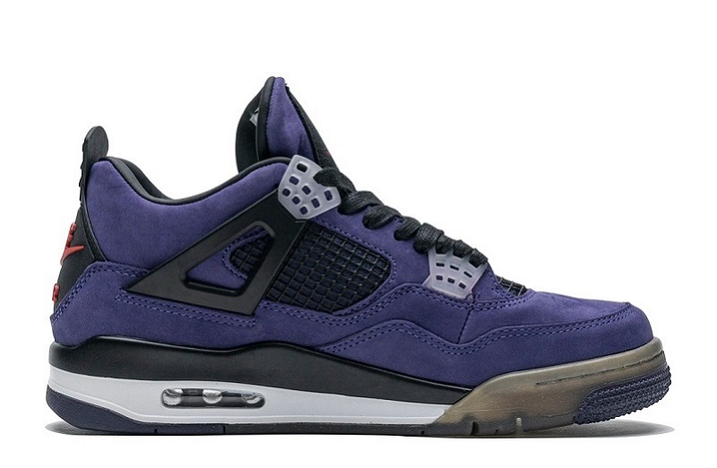 Travis Scott (TS) x Air Jordan 4 Purple Reps (2)